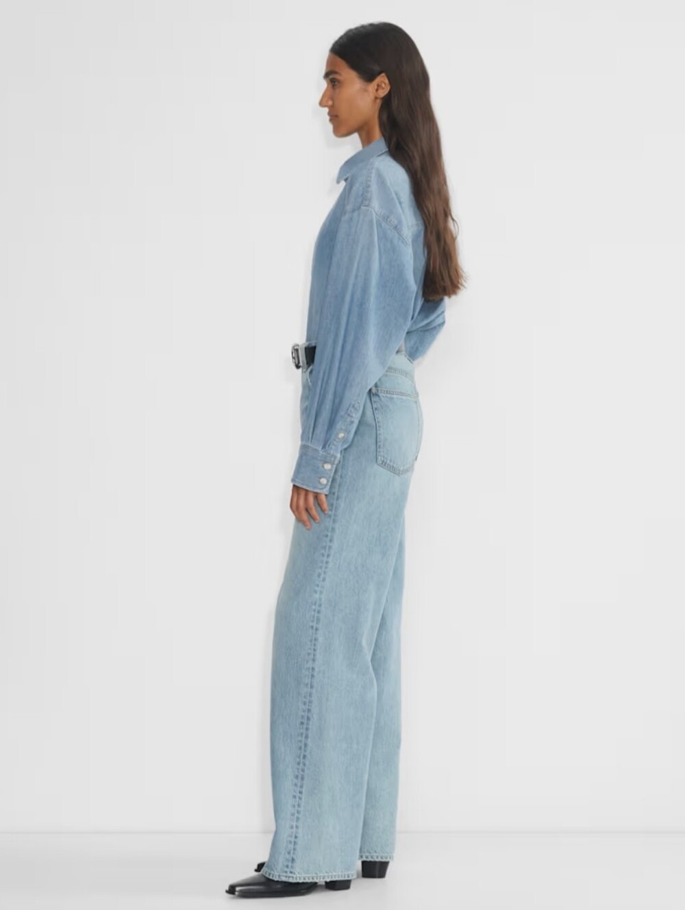 New Denim Forum The 90s Relaxed Mid-rise Wide Jeans - Picture 2 of 16